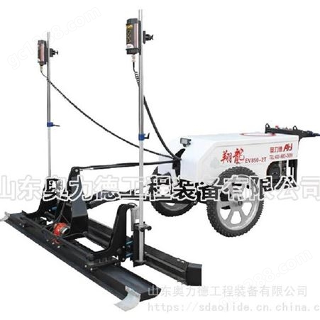 GX200两轮手扶小型激光摊铺机 一个工作的激光整平机 江苏牧场施工流程