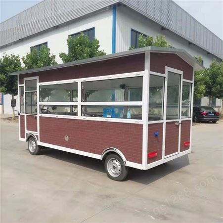 仿古餐车 公园展示车 北京厂家 多功能展示车