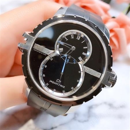 奢华商品-雅克德罗-SW系列J029030440腕表-橡胶表带-雅克德罗二手手表鉴定