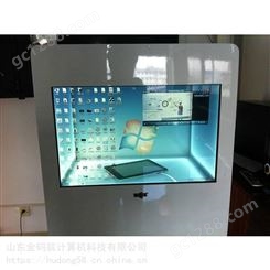 河北省唐山市 65寸透明展示柜 55寸超窄边透明屏拼接 大量出售 金码筑