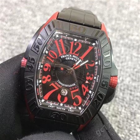 名表回收寄卖-奢盟汇-法兰克穆勒9900 SC DT GPG腕-红色镀层表壳-法兰克穆勒二手手表寄卖