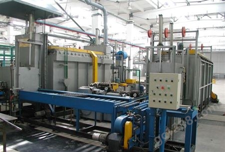 推杆式调质生产线自动控制操作保温性良好金属热处理专业设备