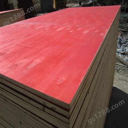 木模板 建筑模板 1.22*2.44揭膜次数高牧叶建材成都地区品质供应