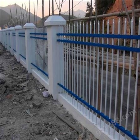 山西院墙围栏厂区锌钢护栏幼儿园围墙铁栅栏生产批发