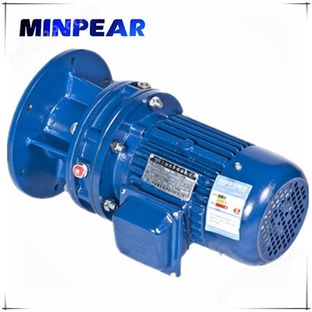 MINPEAR明牌 现货供应 机械设备用 摆线针轮减速机 X2-0.75KW-19KW 减速器0.75KW减速电机