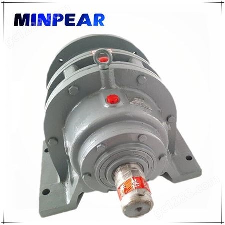 MINPEAR现货供应摆线针减速机BWD0-23-0.75KW针轮式减速电机B0卧式摆线马达搅拌用