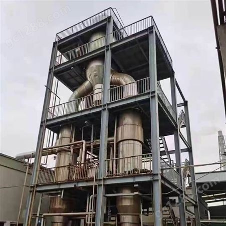 二手蒸发器 出售二手5吨MVR钛合金蒸发器   可用于高盐废水处理 进料浓度20% 二手MVR蒸发器