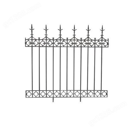普罗盾 小区铸铁围栏栅栏 学校防盗栏杆 欧式别墅透明墙栏杆