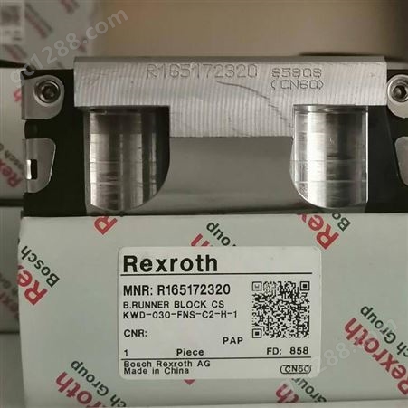 德国力士乐滑块-R162311420-现货-全新-15规格-Rexroth滚珠滑块导轨
