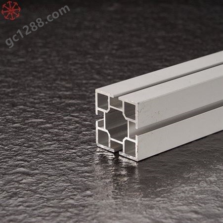 抛光40方柱铝材 横梁铝料 展会标摊特装展台搭建型材 80方铝立柱生产厂家