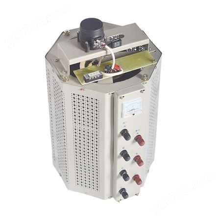 同迈TSGC2J-15KVA三相电动调压器工业调温实验调压器0-430v调节器