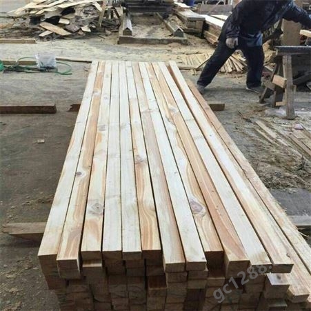 禄森优质建筑方木批发白松建筑木方规格加工耐磨木方厂家供应