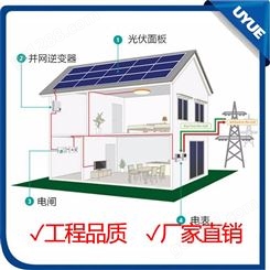太阳能离网发电系统 光伏发电机组 储能系统 优越UYUE