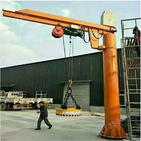 中成 悬臂吊 结构紧凑操作简单立柱式小型移动悬臂吊
