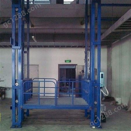 液压货梯电动小型货物提升机工业仓库厂房双轨升降机恒升定制