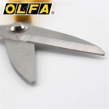 日本OLFA小型多用途剪刀锯齿状SCS-1 家用厨房剪刀