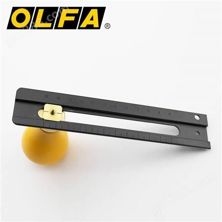 日本OLFA大型圆规刀圆形工具刀90B可调节切圆刀CMP-2直径7~30cm