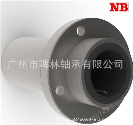 现货销售NB-TRF35GUU圆法兰直线轴承尺寸35X60X200MM