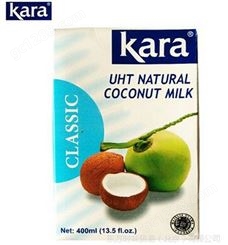 印尼进口佳乐椰浆 椰汁 KARA椰浆 400ML原装抢购