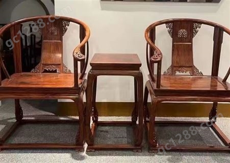 黄花梨皇宫椅出售 专业回收红木家具 请选嘉宏阁