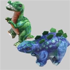 毛绒玩具订制厂家 儿童玩偶恐龙世界公仔定做加工仿真动物玩具批发