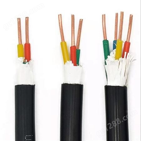  弘泰线缆一枝秀 铜芯阻燃控制电缆4芯 4*1.5