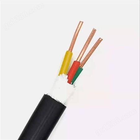  弘泰线缆一枝秀 铜芯阻燃控制电缆4芯 4*1.5