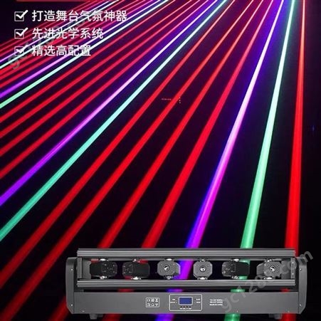 雅淇舞台灯光有限公司-8x15W LED激光摇头灯 无极幻影灯