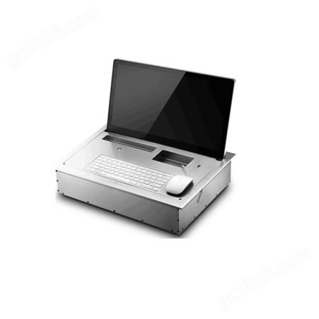 帝琪融媒体无纸化会议系统的软件方案18.5寸超薄液晶屏翻转器QI-2005