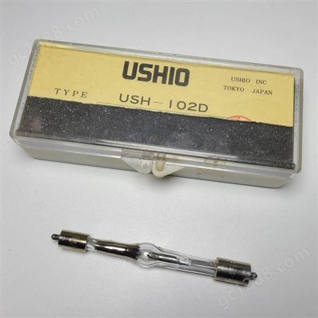 USHIO汞灯USH-102D显微镜固化机紫外线点光源灯泡100W水银灯