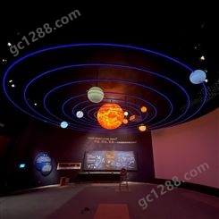 百诺 地理教室装备 太阳系八大行星演示模型
