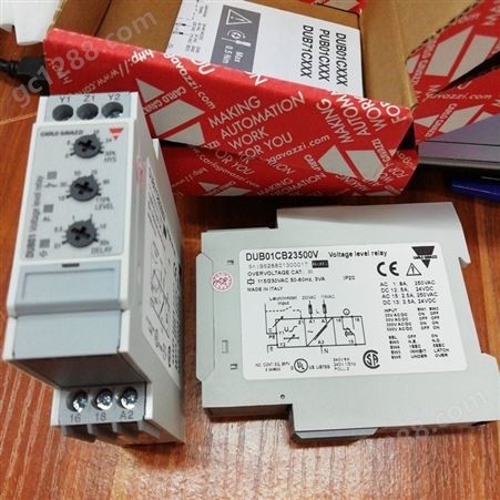 瑞士佳乐DUB01CB23500V过欠压电压保护器监控继电器