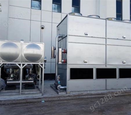 供应国韵闭式冷却塔 金属熔炼炉配备专用冷却设备 方形封凉水塔
