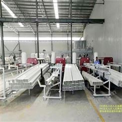 供应PVC格栅管机械、PVC蜂窝管设备、PVC多孔梅花管机组厂家