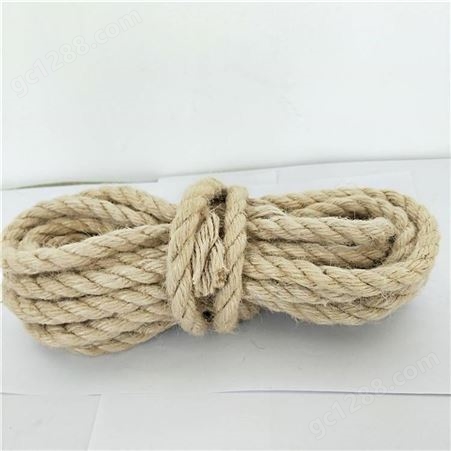 手工编织打捆麻绳样品 粗细规格多样 拉伸性好