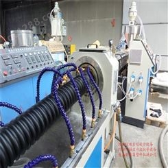直供预应力波纹管设备、PVC塑料波纹管生产线、PE预应力波纹管机械生产厂家