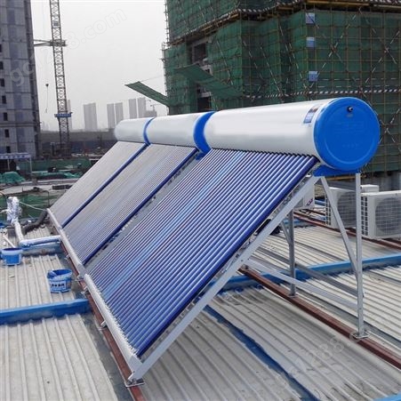 厂价批发太阳能热水器 屋顶式太阳能 岳源常年生产太阳能热水器