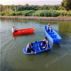 吴江双层加厚3米塑料船渔船捕鱼小船
