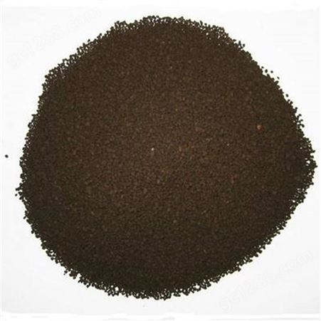 地下水除铁锰用30-45%含量 天然锰砂滤料 规格1-2mm效果好 荣茂