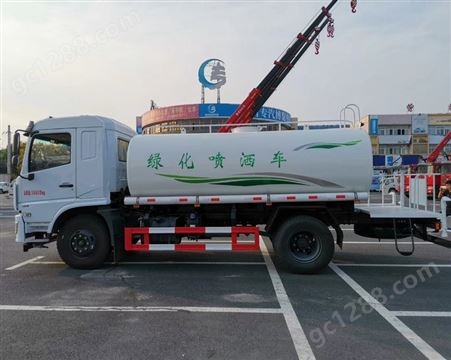 12吨降尘洒水车报价 东风华神多功能高炮洒水车厂家销售