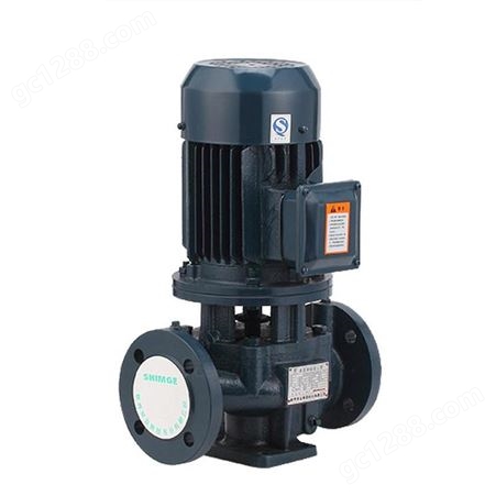 SHIMGE新界管道泵SGL65-160(I)立式7.5kw热水增压单级离心泵