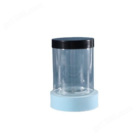 现货批发PET广口瓶 500ml透明泥膜分装瓶面霜瓶密封储物罐