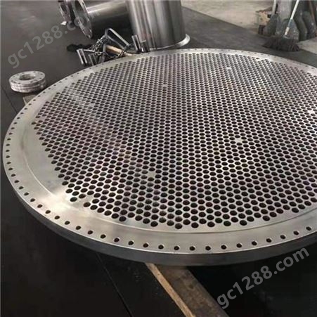 河北鹏翔生产加工 不锈钢压力容器管板 双管板 可来图定制管板