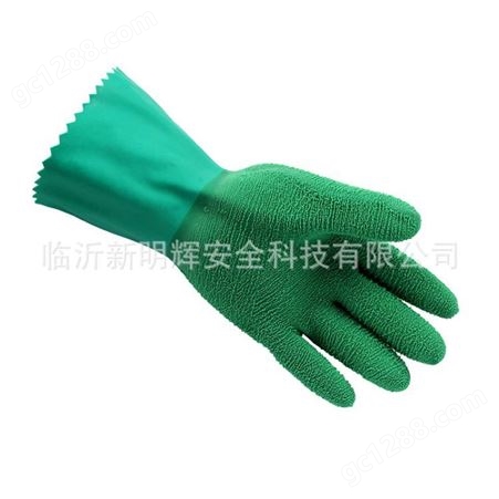 ANSELL安思尔16-650天然橡胶涂层防切割手套 耐酸碱手套