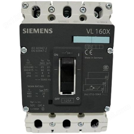 西门子马达保护断路器3VU1340-1MH00 1.6-2.4A