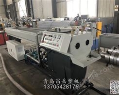 青岛昌岳 PVC管材生产线 PVC双管挤出机生产设备