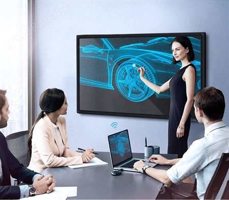 75寸多媒体会议触控一体机 红外屏智能触摸办公电脑一体机
