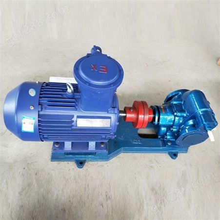 厂家供应 齿轮泵 KCB小型电动铸铁管道泵 200L/min润滑油输送泵