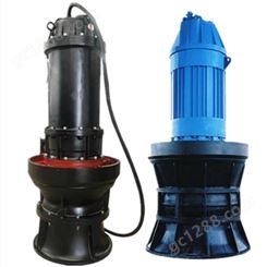 QZ不锈钢潜水轴流泵 低扬程潜水轴流泵 水利工程潜水轴流泵