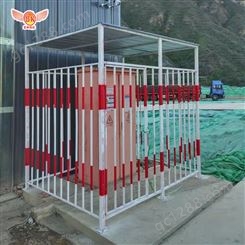 宝坤 电箱防护棚 配电箱防护栏 变压器防护围栏